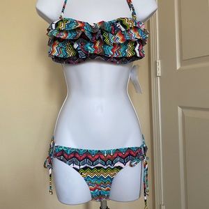 Luxury brand Jessica Simpson 2-Pc bikini Size M